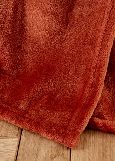 Catherine Lansfield Extra Large Raschel Velvet Touch Blanket Throw (200x240cm)