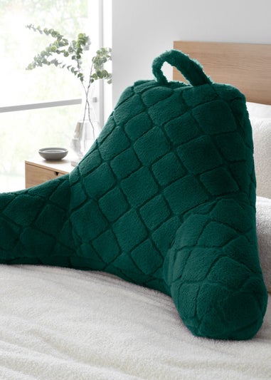 Catherine Lansfield Diamond High Back Cuddle Cushion Back Rest (74x97cm)