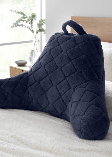 Catherine Lansfield Diamond High Back Cuddle Cushion Back Rest (74x97cm)