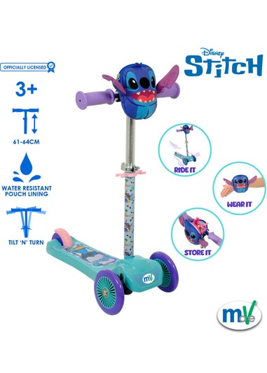 Disney Stitch Mini Go Tilt Scooter with Squishle