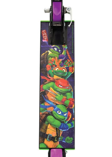 Ninja Turtles Folding Inline Scooter With Light Up Wheels