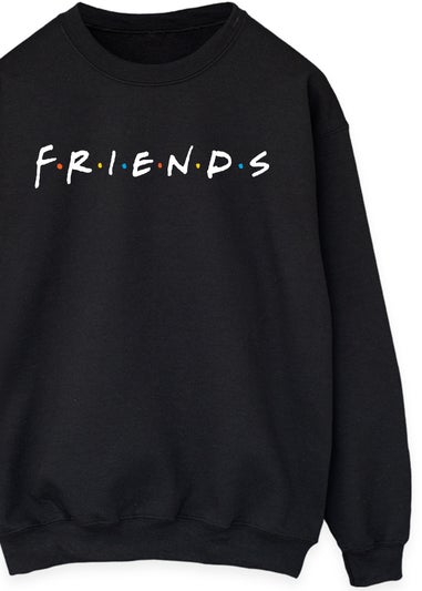 Friends Logo Black Sweatshirt