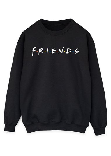 Friends Logo Black Sweatshirt