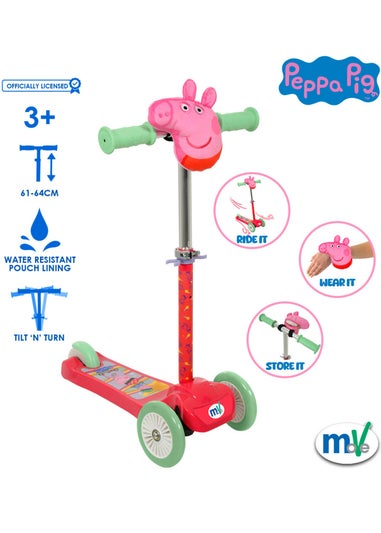 Peppa Pig Mini Go Tilt Scooter With Squishle