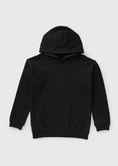 Boys Black Basic Hoodie (7-15yrs)