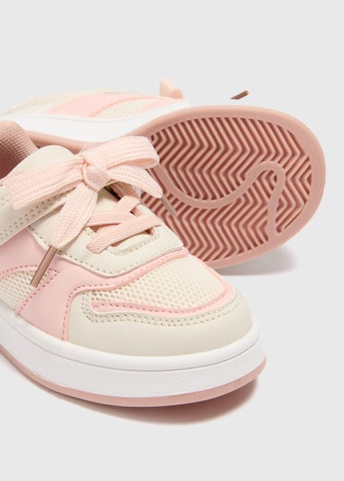 Girls Pink Fashion Trainers (Younger 4-12)