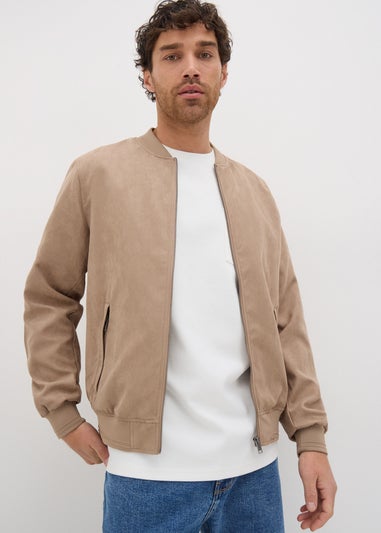 White Diagonal Twill Pocket T-Shirt