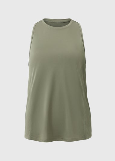 Souluxe Khaki Vest Top