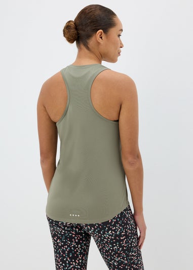 Souluxe Khaki Vest Top