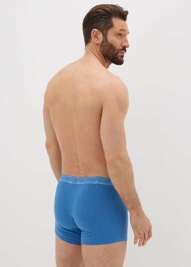 5 Pack Blue Keyhole Boxers