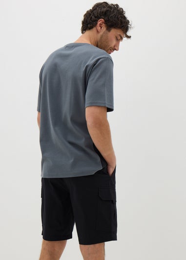 Black Cargo Shorts