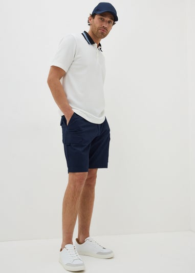 Navy Cargo Shorts