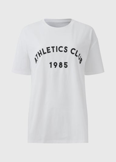 Souluxe White Athletics Club T-Shirt