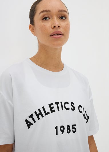 Souluxe White Athletics Club T-Shirt