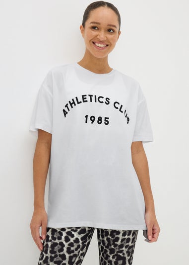 Souluxe White Athletics Club T-Shirt