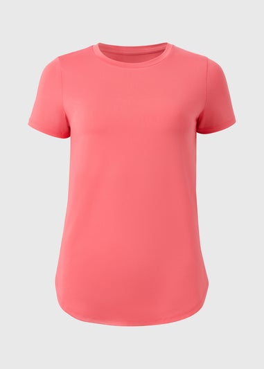 Souluxe Coral Longline T-Shirt