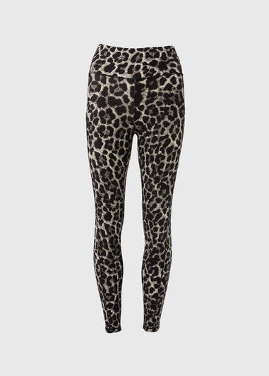 Souluxe Brown Leopard Print Leggings