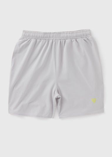 Boys Grey Sports Shorts (7-15yrs)