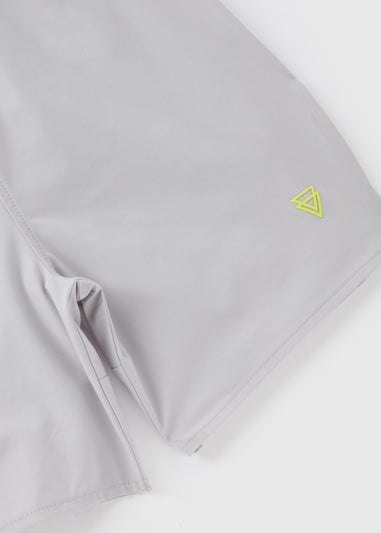 Boys Grey Sports Shorts (7-15yrs)