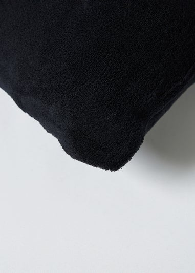 BHS Microfleece  Black Cushion (59x59cm)