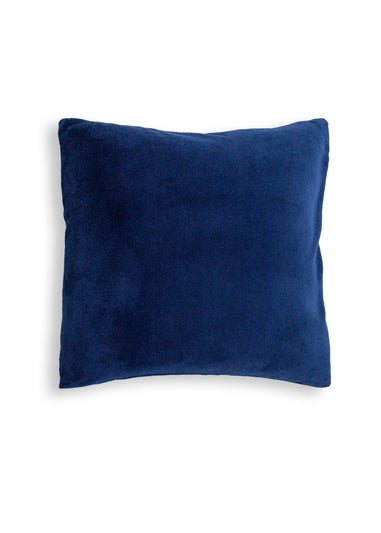 BHS Microfleece Navy Cushion (45x45cm)