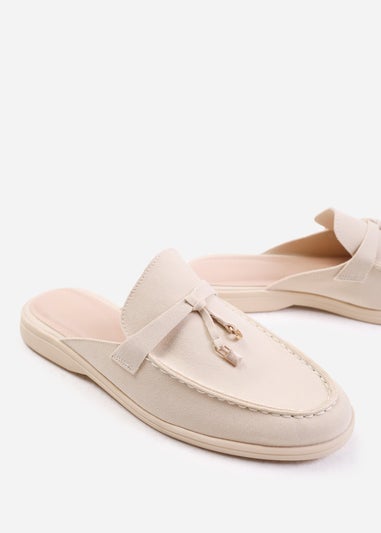 Where's That From Beige Twilight Wide Fit Slip On Loafers