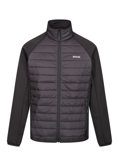 Regatta Black Clumber IV Hybrid  Quilted Jacket