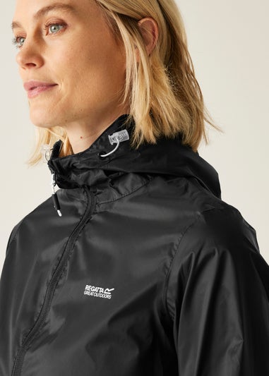 Regatta Black Pack It III Waterproof Breathable Jacket