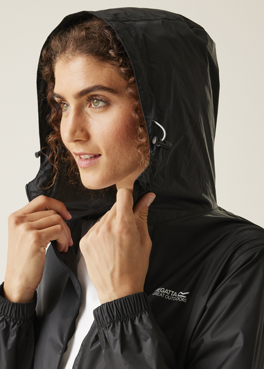 Regatta Black Pack It III Waterproof Jacket