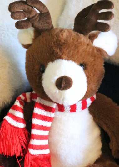 Milton & Drew Reindeer Brown Heatable Stuffed Toy