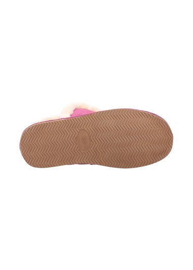 Hush Puppies Pink Ashleigh Slipper Bootie