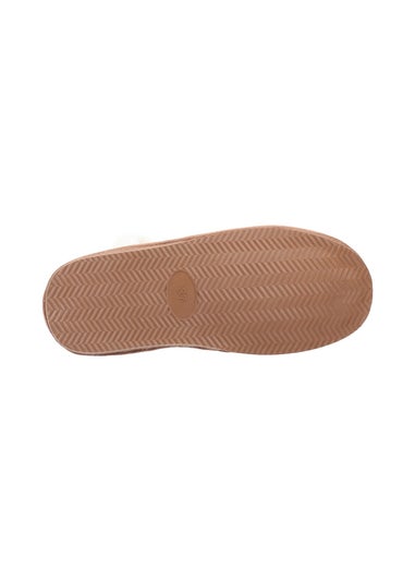 Hush Puppies Tan Ashleigh Slipper Bootie