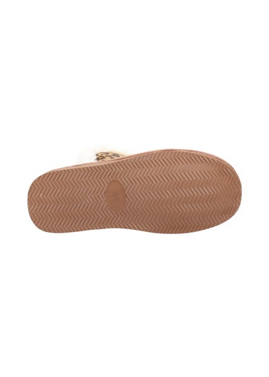 Hush Puppies Brown Ashleigh Slipper Bootie