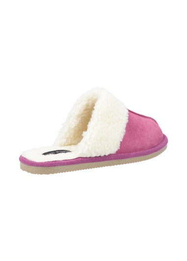 Hush Puppies Pink Arianna Mule Slippers