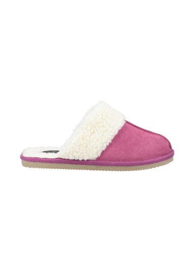 Hush Puppies Pink Arianna Mule Slippers