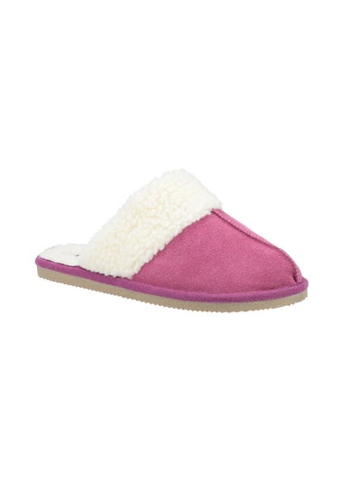 Hush Puppies Pink Arianna Mule Slippers