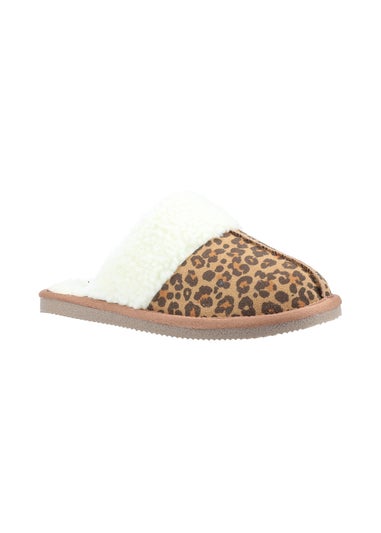 Hush Puppies Tan Arianna Mule Slippers