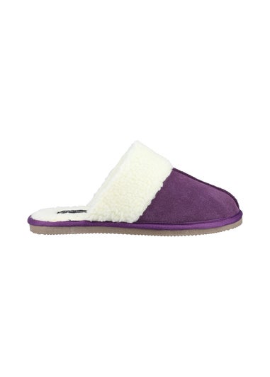 Hush Puppies Purple Arianna Mule Slippers