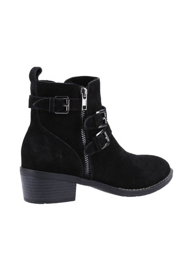 Hush Puppies Black Jenna Ankle Boot