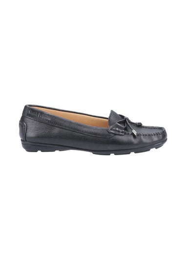 Hush Puppies Black Maggie Toggle Shoe