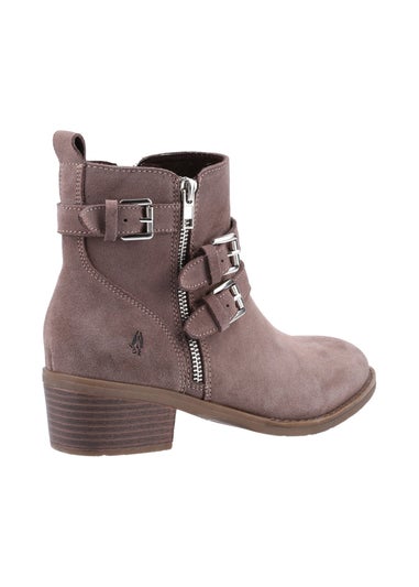 Hush Puppies Taupe Jenna Ankle Boot