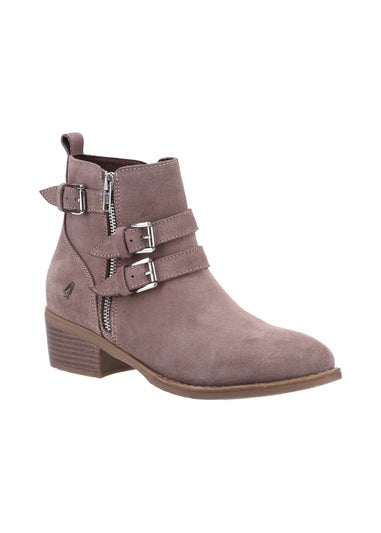 Hush Puppies Taupe Jenna Ankle Boot