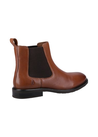 Hush Puppies Tan Viola Ankle Boots