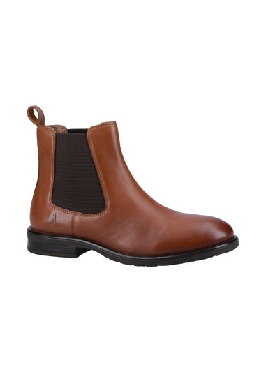 Hush Puppies Tan Viola Ankle Boots