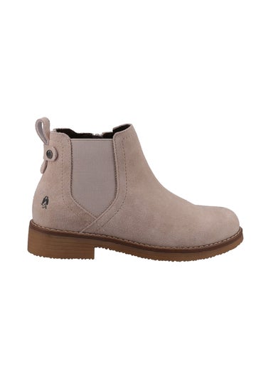 Hush Puppies Natural Maddy Ladies Ankle Boots