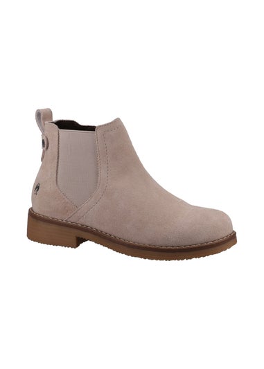 Hush Puppies Natural Maddy Ladies Ankle Boots