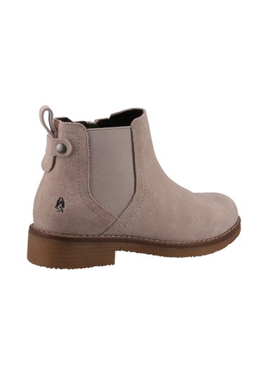 Hush Puppies Natural Maddy Ladies Ankle Boots