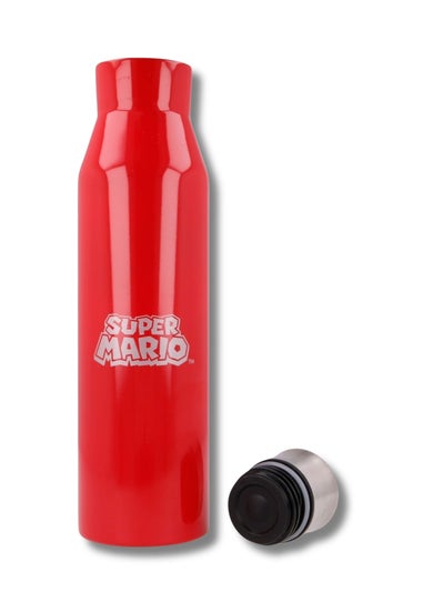 Super Mario Red Double Walled Stainless Steel Diabolo Bottle (580 ml)