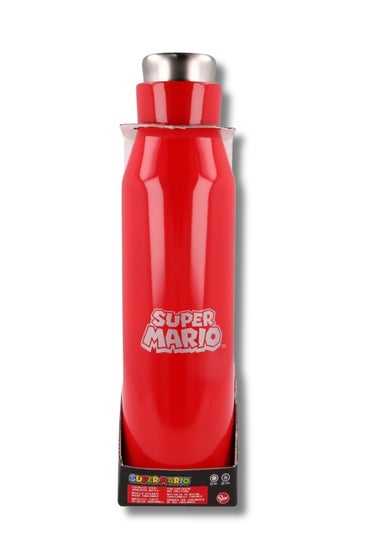 Super Mario Red Double Walled Stainless Steel Diabolo Bottle (580 ml)