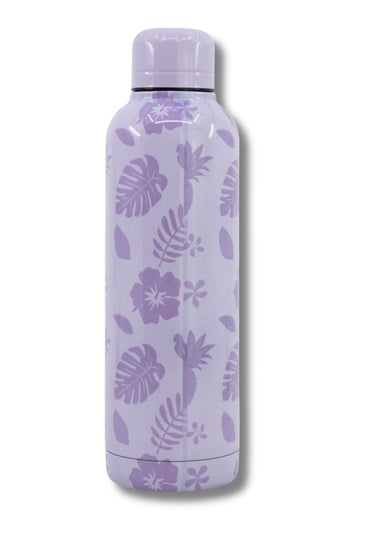 Disney Purple Stitch Palms Insulated Bottle Gift Box (515 ml)